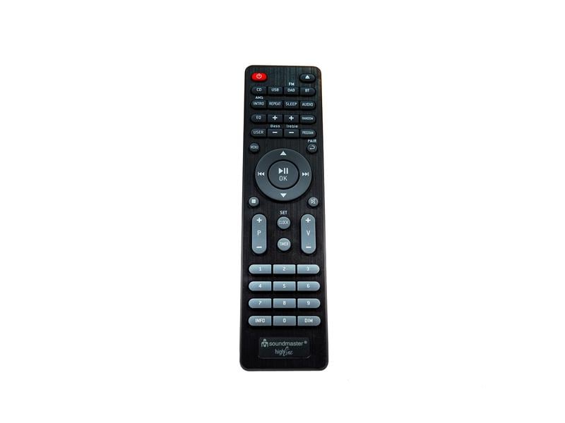 soundmaster Radio/CD-Player DAB970 Hellbraun Stereo Musikcenter mit DAB /UKW, CD/MP3, USB, Bluetooth und Farbdisplay
