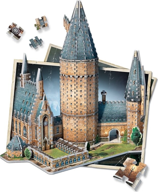 Wrebbit 3D Harry Potter Hogwarts Great Hall Puzzle
