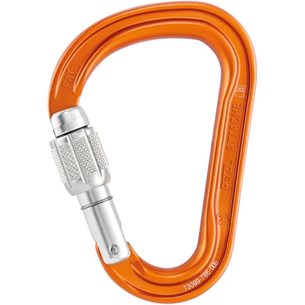 Mousqueton escalade PETZL ATTACHE SCREW-LOCK