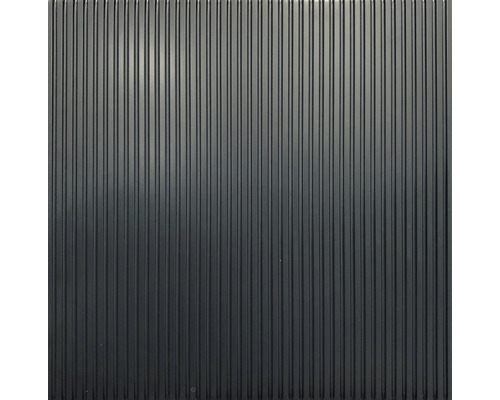 2-delige badkamermeubelset, enkele badkamermeubel Sanox Frozen 3D, BxHxD 61 x 42 x 46 cm, matzwart front, met witte keramische wastafel, 75739832