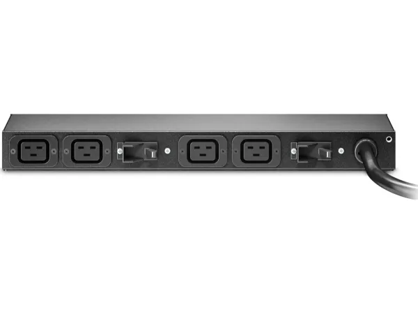 APC Basic Rack PDU AP6032A - Strømfordelingsenhed (rackversion) - AC 200-240 V - input: IEC 60309 32A - output-stikforbindelser: 4 (IEC 60320 C19 16A) - 3.65 m ledning - for P/N: AR3103SP, AR3106SP, SRT1000RMXLI, SRT1000RMXLI-NC, SRT10RMXLIX806, SRT5