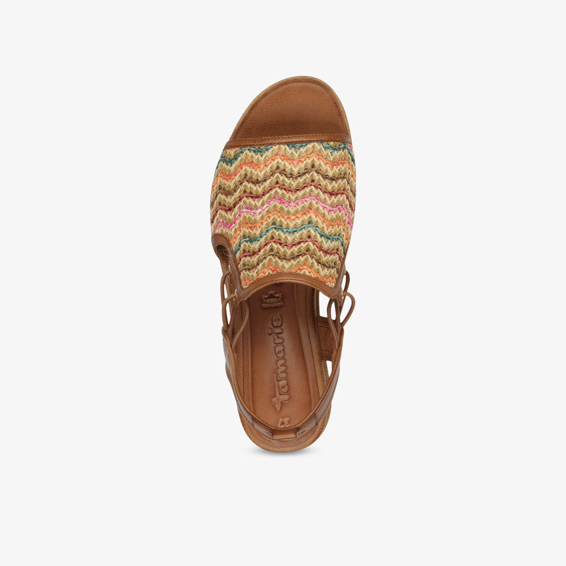 Tamaris Damen Keilsandalen mehrfarbig