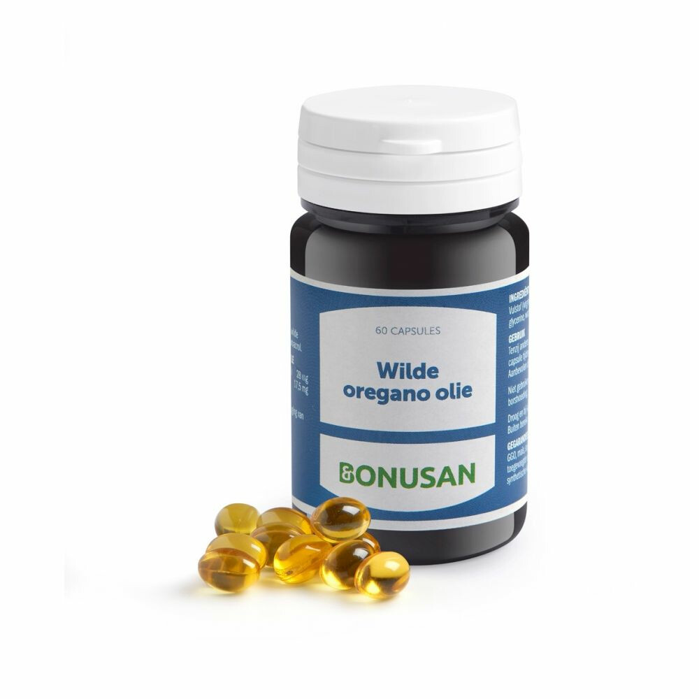 Bonusan Wilde Oregano Olie 60 softgels