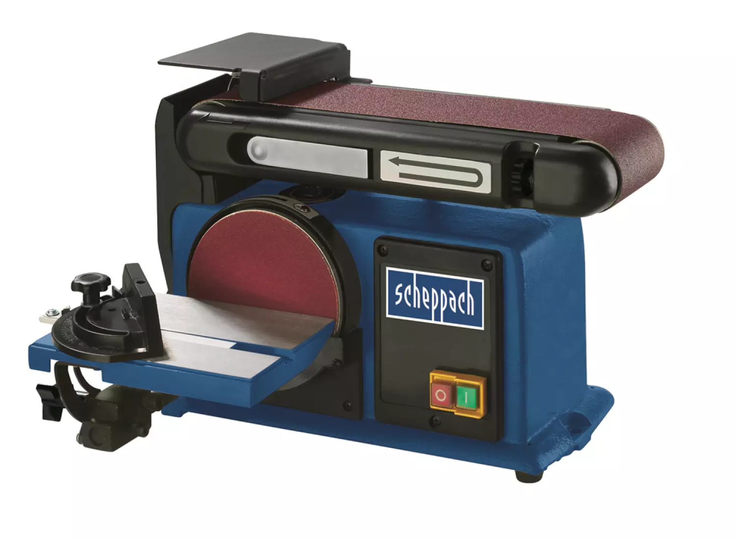 Scheppach BTS800 Band- en schijfschuurmachine - 370W - 2850tpm - 150mm