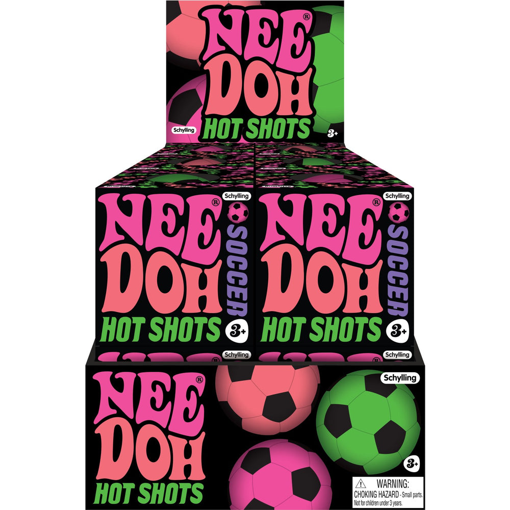 Køb NeeDoh Hot Shots Football 3 Asst. CDU