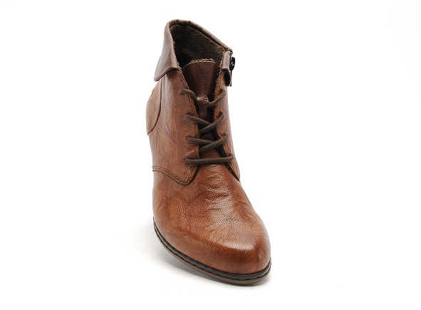 Rieker boots bottine talons femme y2131 marron