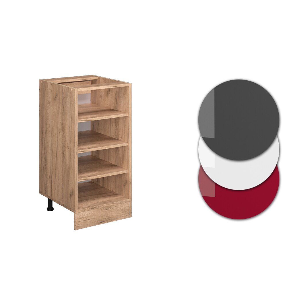 Vicco Regalunterschrank Küchenschrank Küchenzeile R-Line 40 cm Eiche Fächer