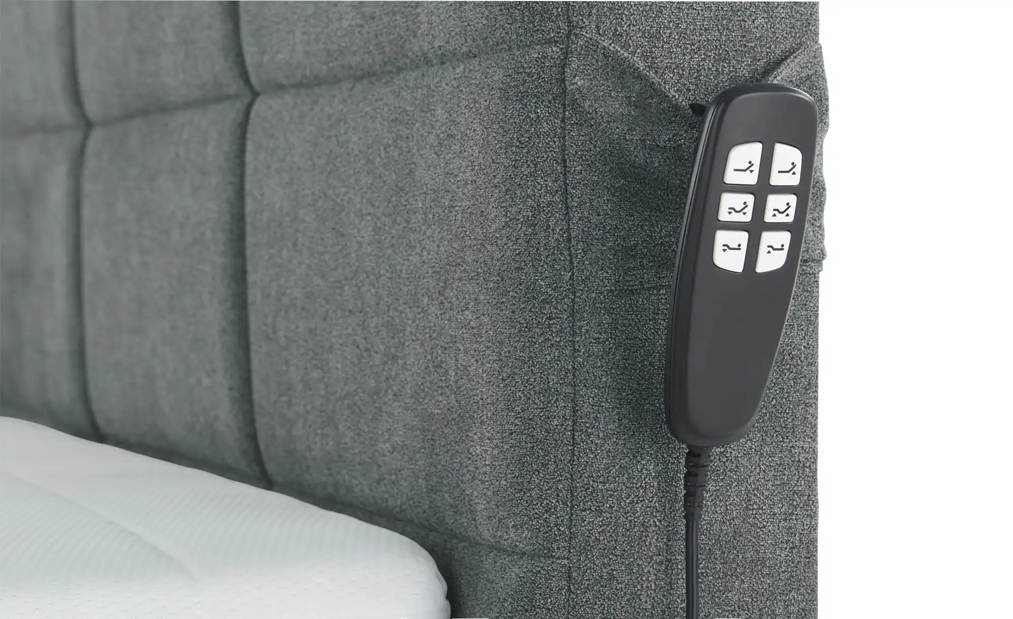 uno TV-Motor-Boxspringbett mit motorischer TV-Halterung Dillon 2
