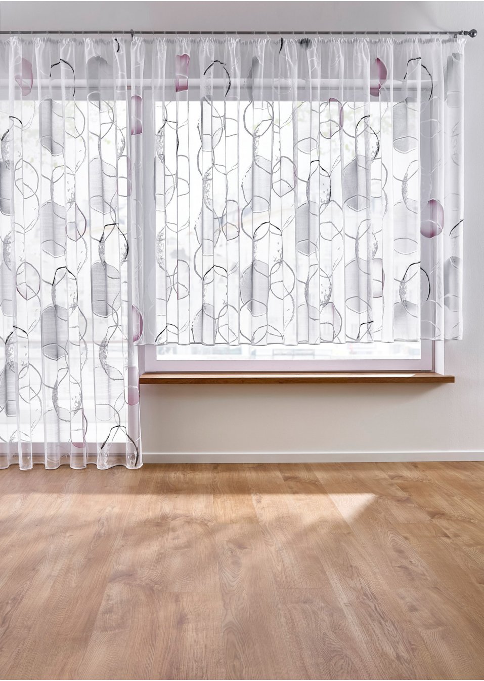 Voilage jacquard (1 pce.)
