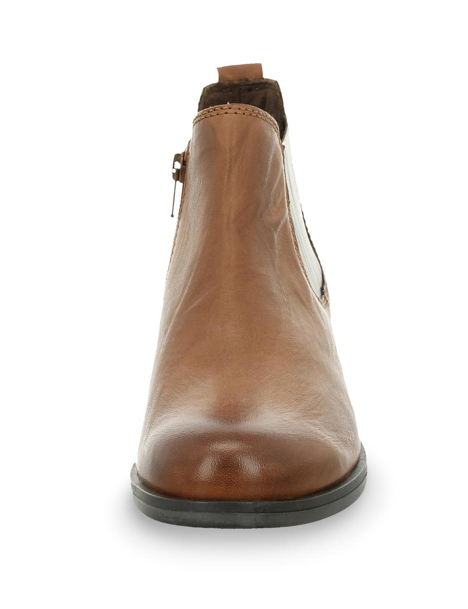 Stiefelette Sanja 06, cognac-multi