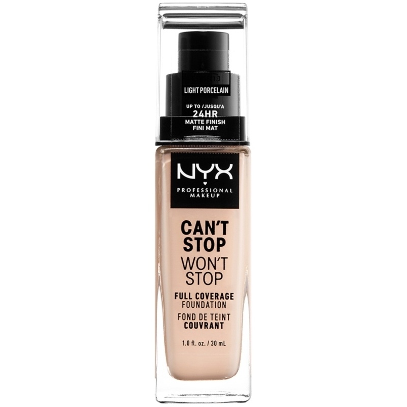 NYX Prof. Makeup Can't Stop Won't Stop Foundation 30 ml - Light Porcelain
