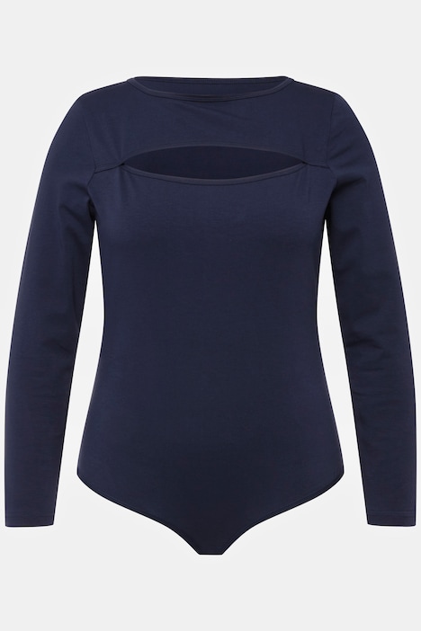 Body, Cut-Out, Slim, Langarm