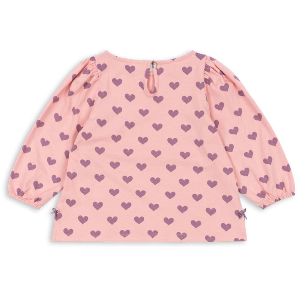 Køb Konges Sløjd Hortensia Coeur Drey Slit Bluse GOTS