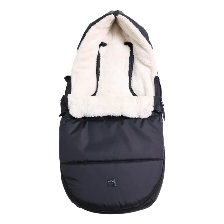 Kaiser Chancelière universelle Hoody 2.0 en polaire sherpa | Noir