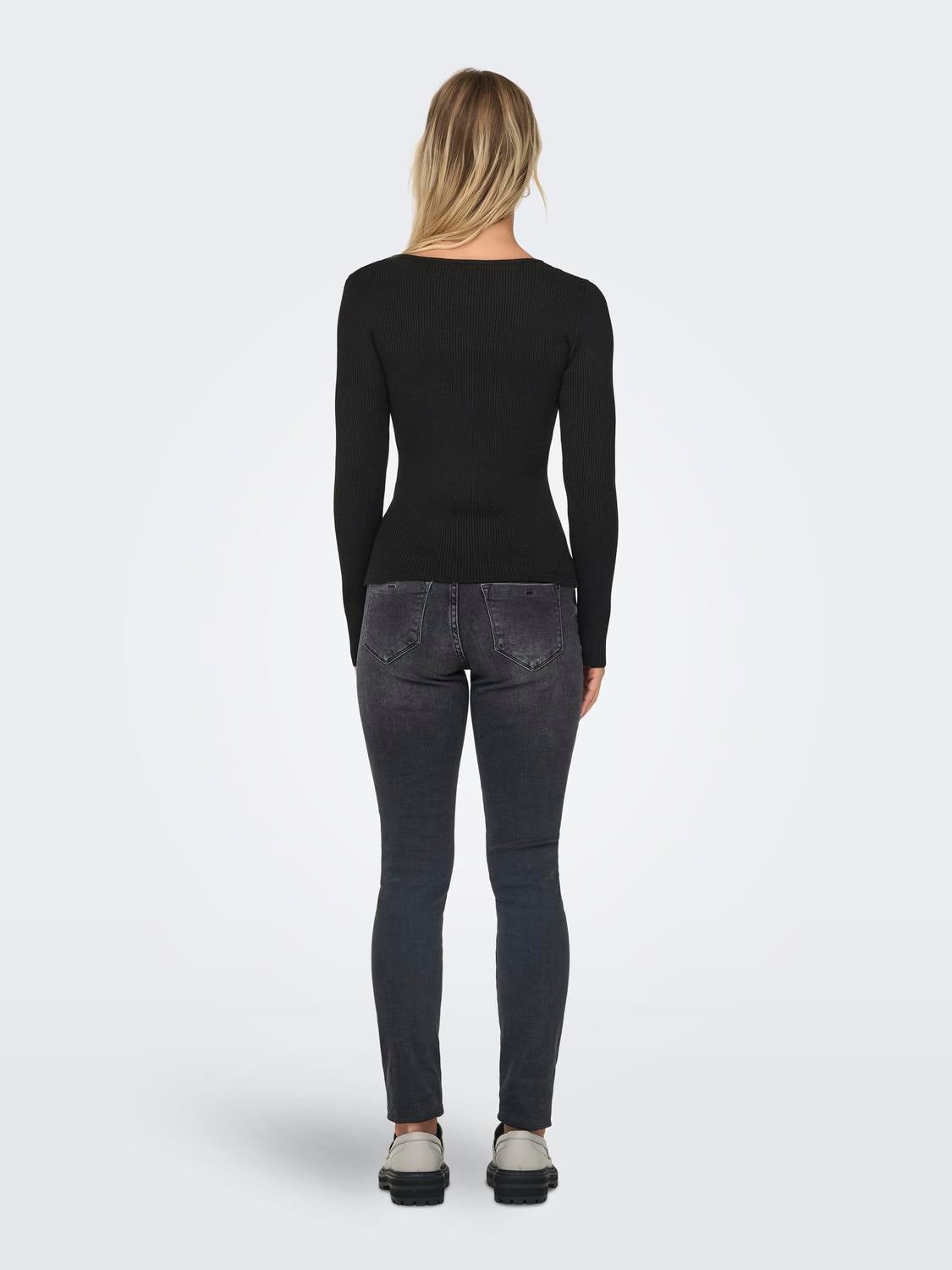 ONLEMMA Strickpullover Black
