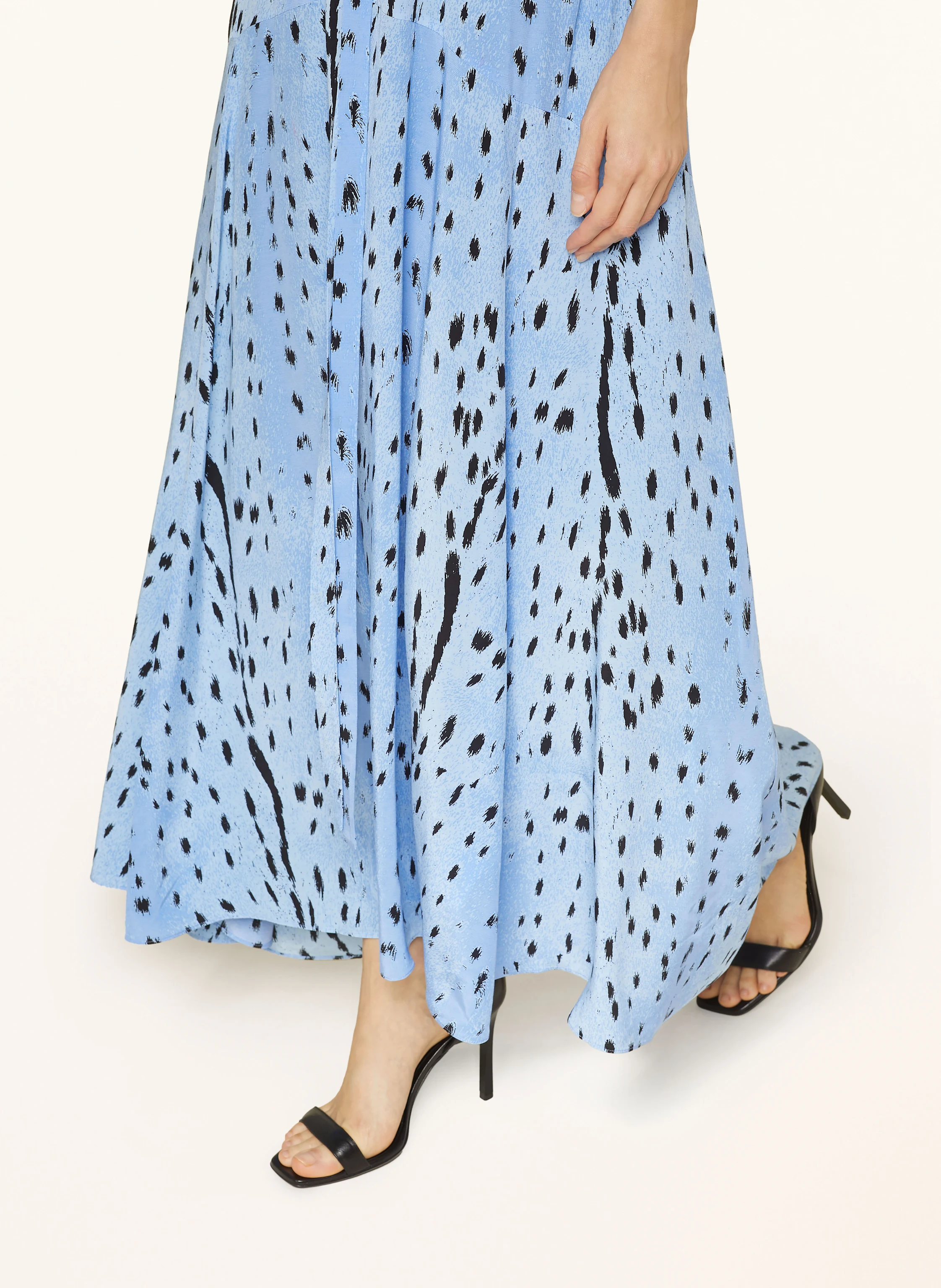 DIANE VON FURSTENBERG Satinkleid LEVANA