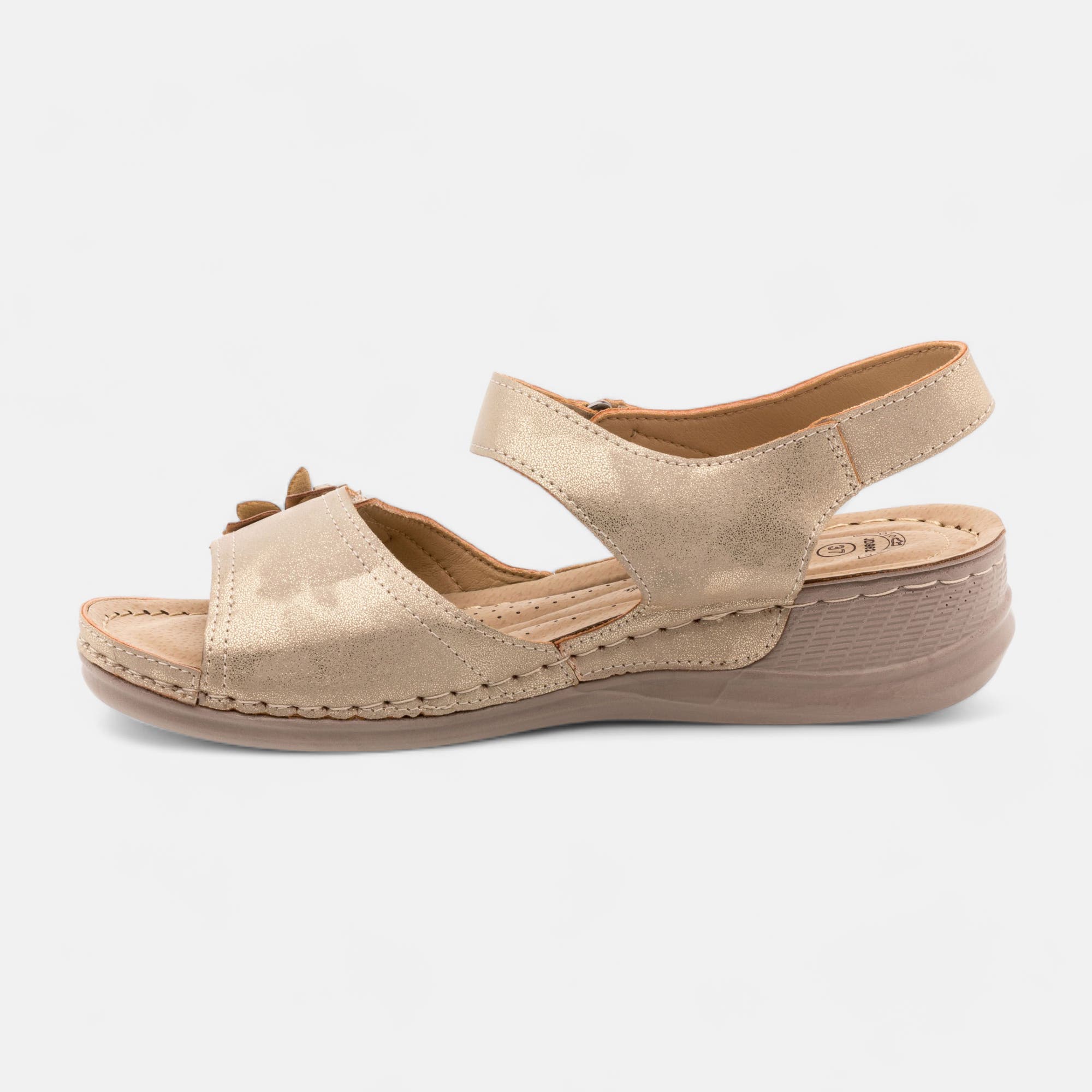 Sandales Femme or