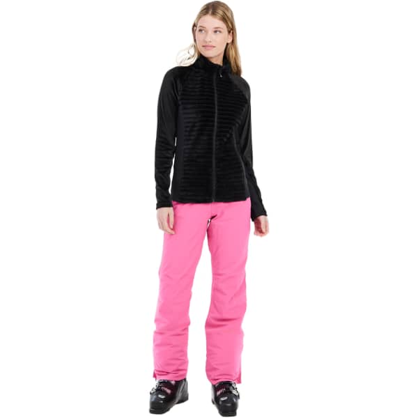 Veste polaire PROTEST PRTDELAY OUTDOOR FULL ZIP TOP W TRUE BLACK