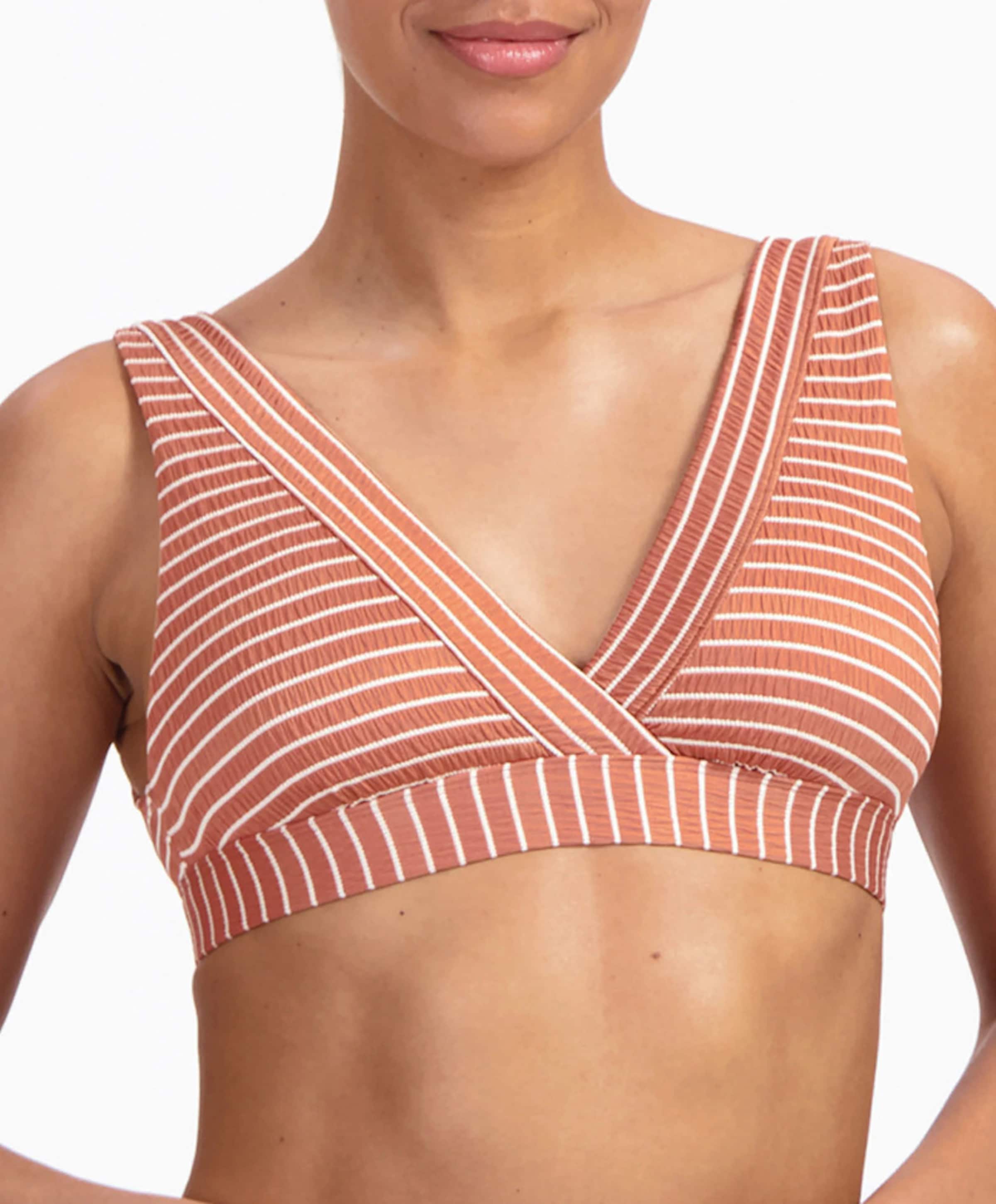 Beachlife Dames bikinitop brique