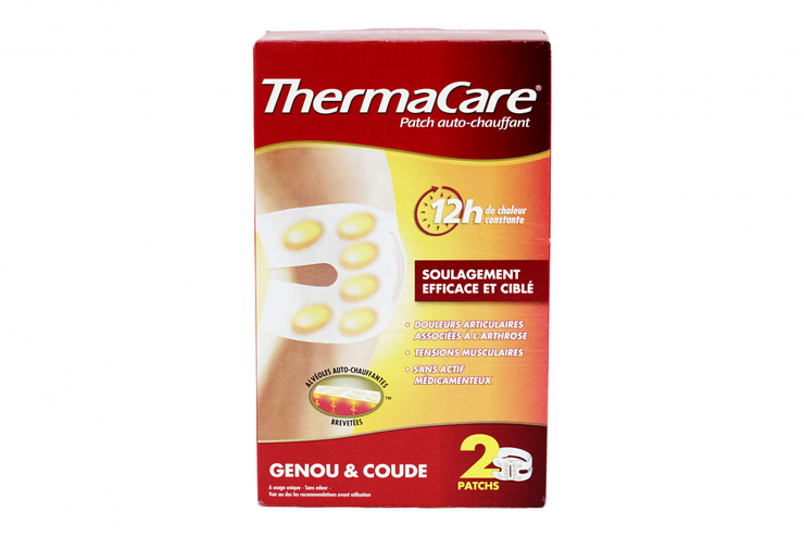 2 patchs auto-chauffants genou & coude