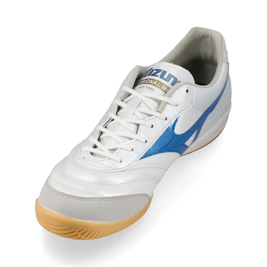 Mizuno Morelia Sala Pro IN Mugen - Blanc/Bleu/Doré