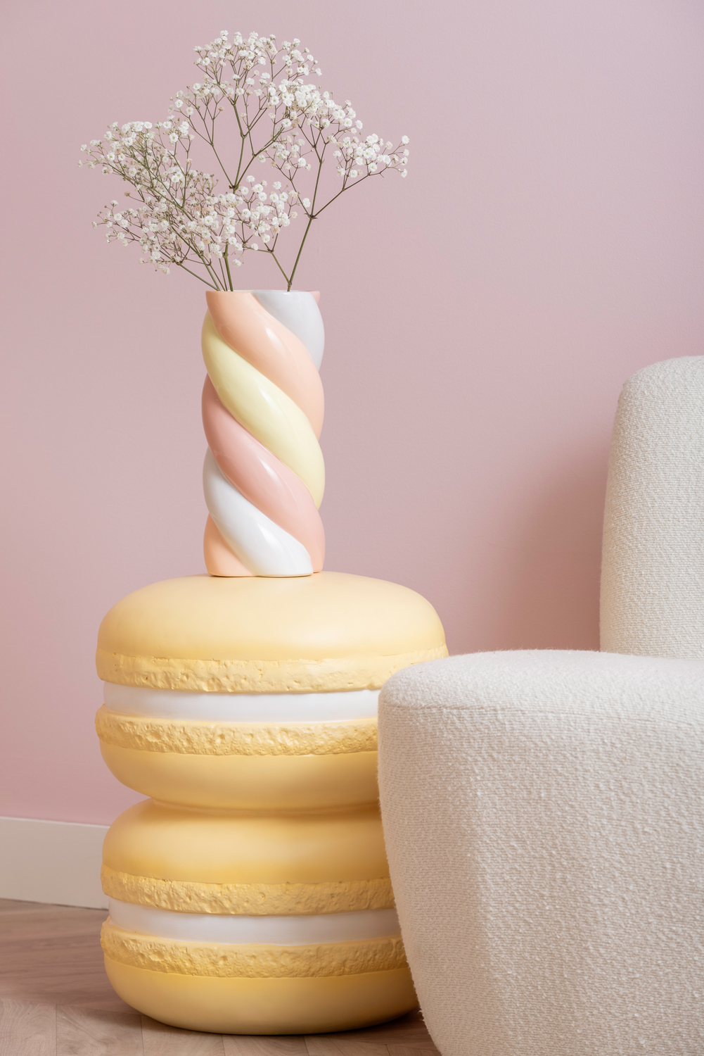 Kruk Macaron - Zachtroze