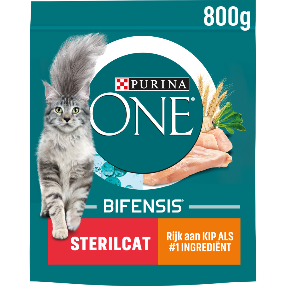 Purina ONE Adult Sterilcat Kip - Tarwe800 gr
