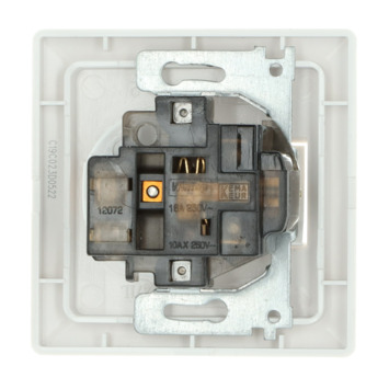 GAMMA Everest Stopcontact met Schakelaar Wit