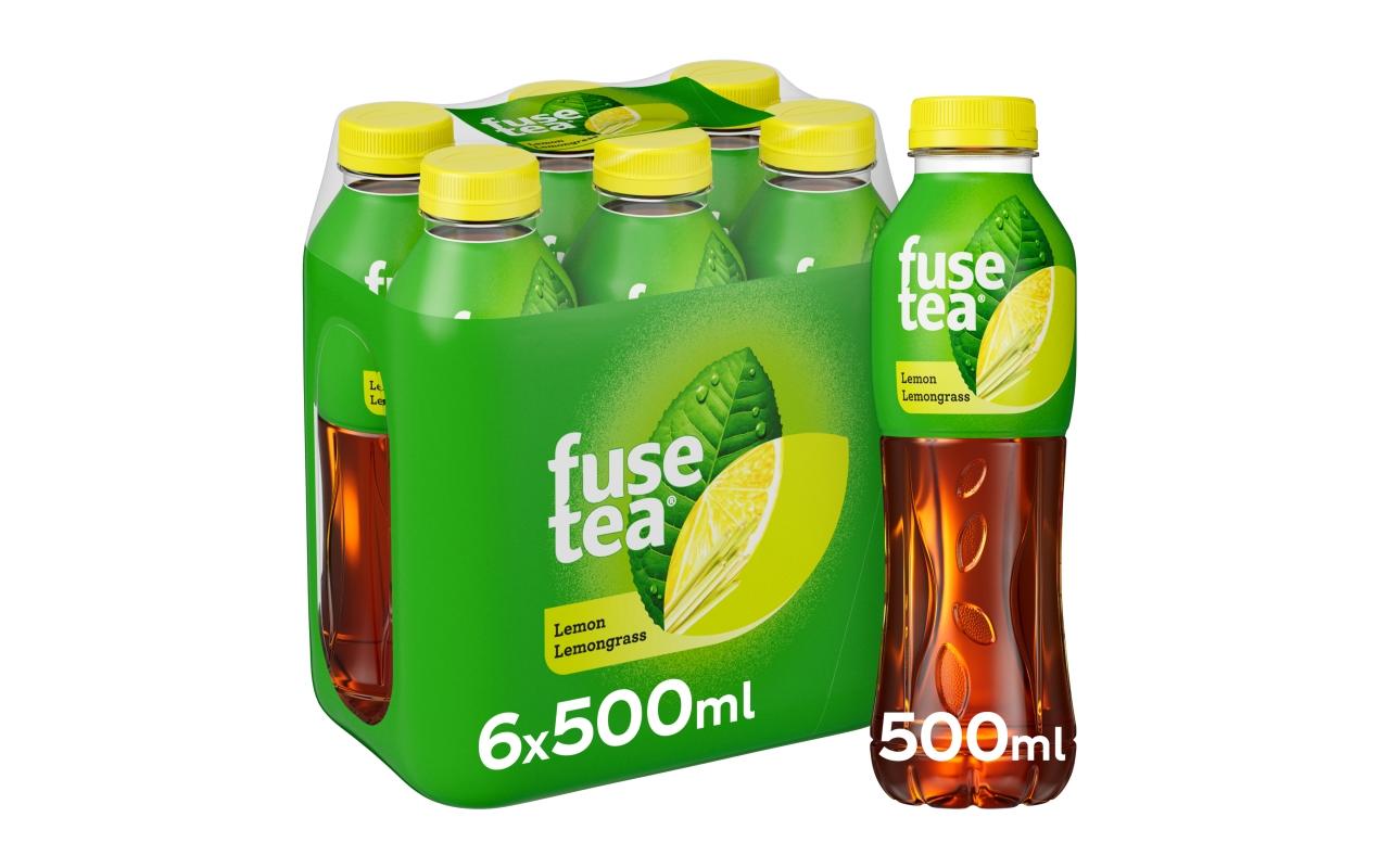 Black Ice Tea Lemon 6 x 0.5 lErfrischender Zitronen-Eistee