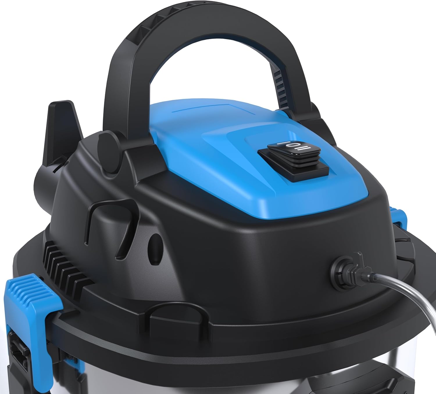 Güde Waschsauger GWS 1600-20 (1600 W, Nass- und Trockensaugen, Sprühen, Ausblasen, Filterreinigung, Edelstahlbehälter 20 l, max. Saugleistung 19 kPa, Luftvolumenstrom 100 m³/h, HEPA-Filter, Zubehör)