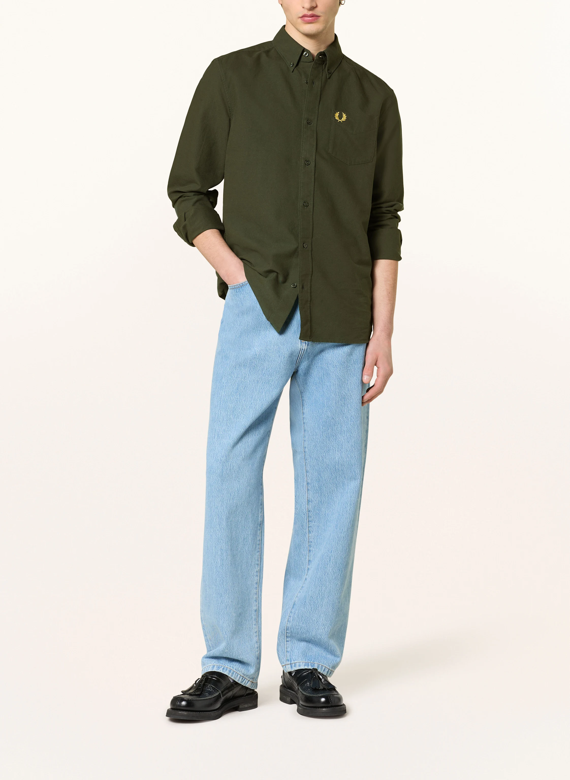 FRED PERRY Hemd Regular Fit