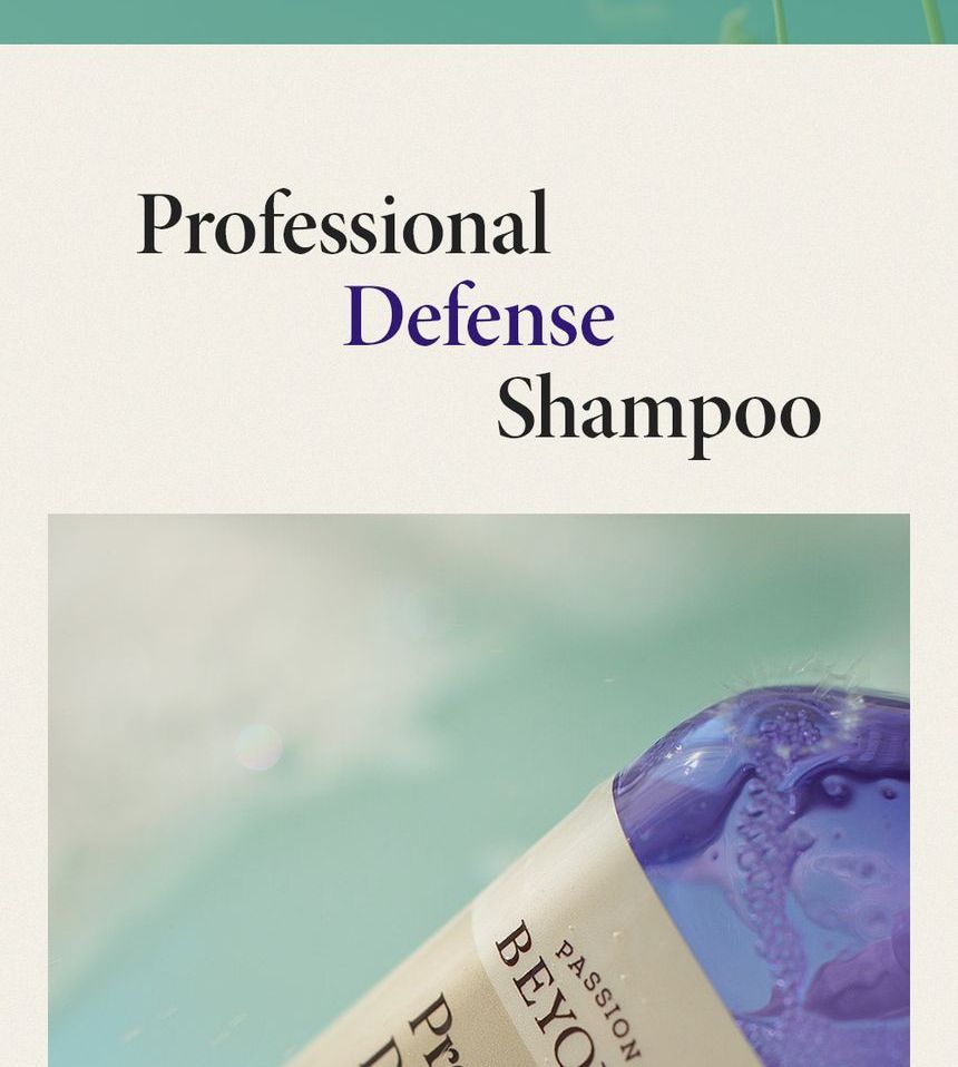 BEYOND - Professionele verdedigingsshampoo