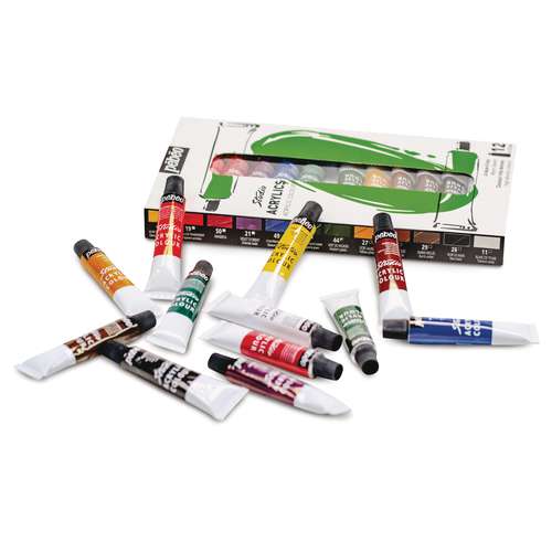 pébéo Studio Acrylic Sets, 12-ml-Tuben