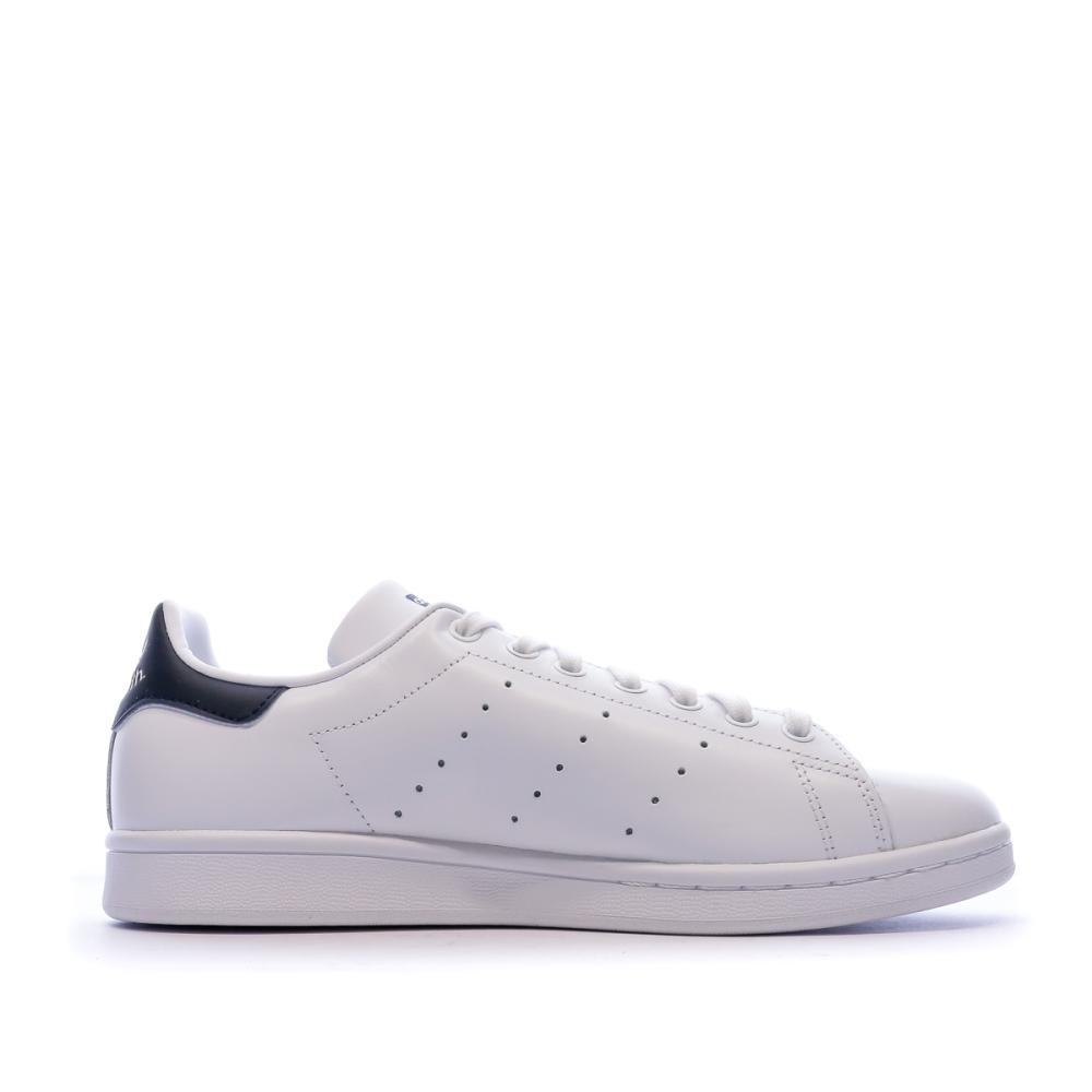Adidas Baskets Stan Smith Blanches/Marines Homme Adidas M20325