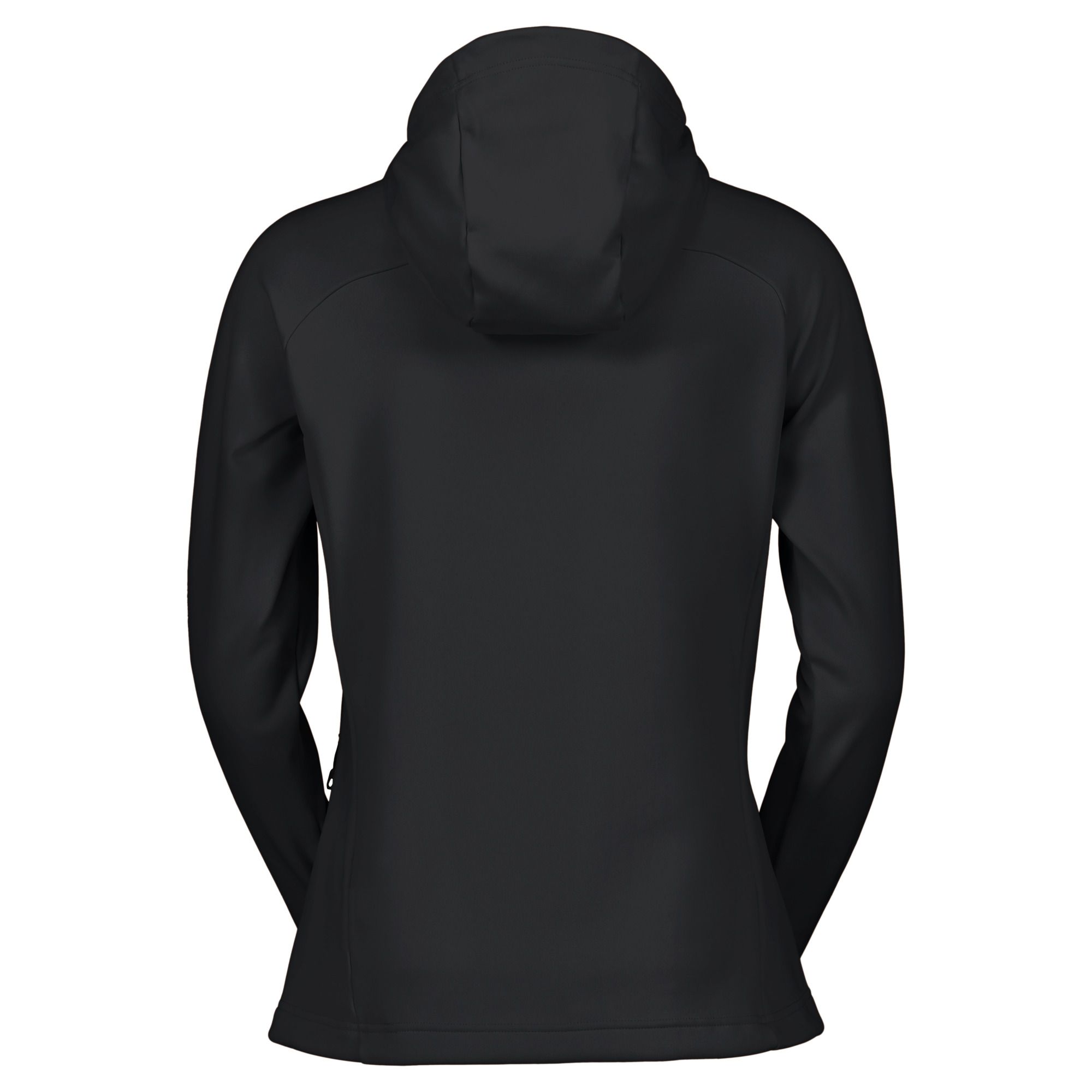 SCOTT Defined Mid Hoodie Sort til Kvinder