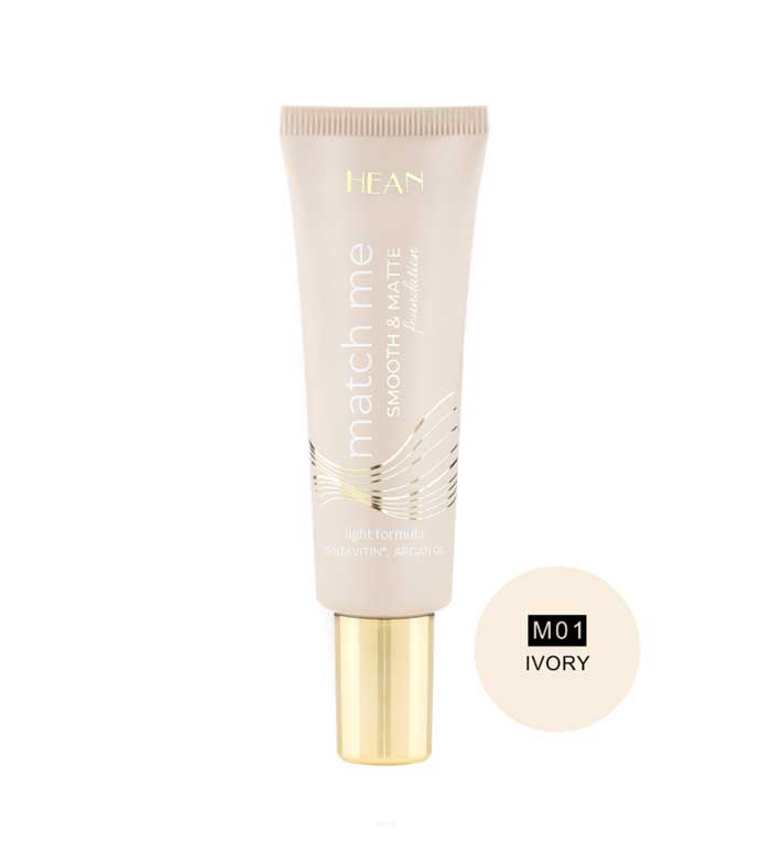Hean - Base Matte Match Me - M01: Ivory
