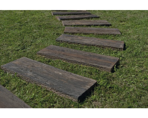 Betonnen houten plank, rustiek bruin, 90 x 22,5 x 4 cm