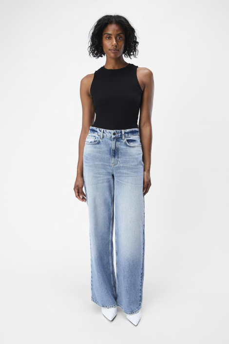 Object blauwe dames jeans