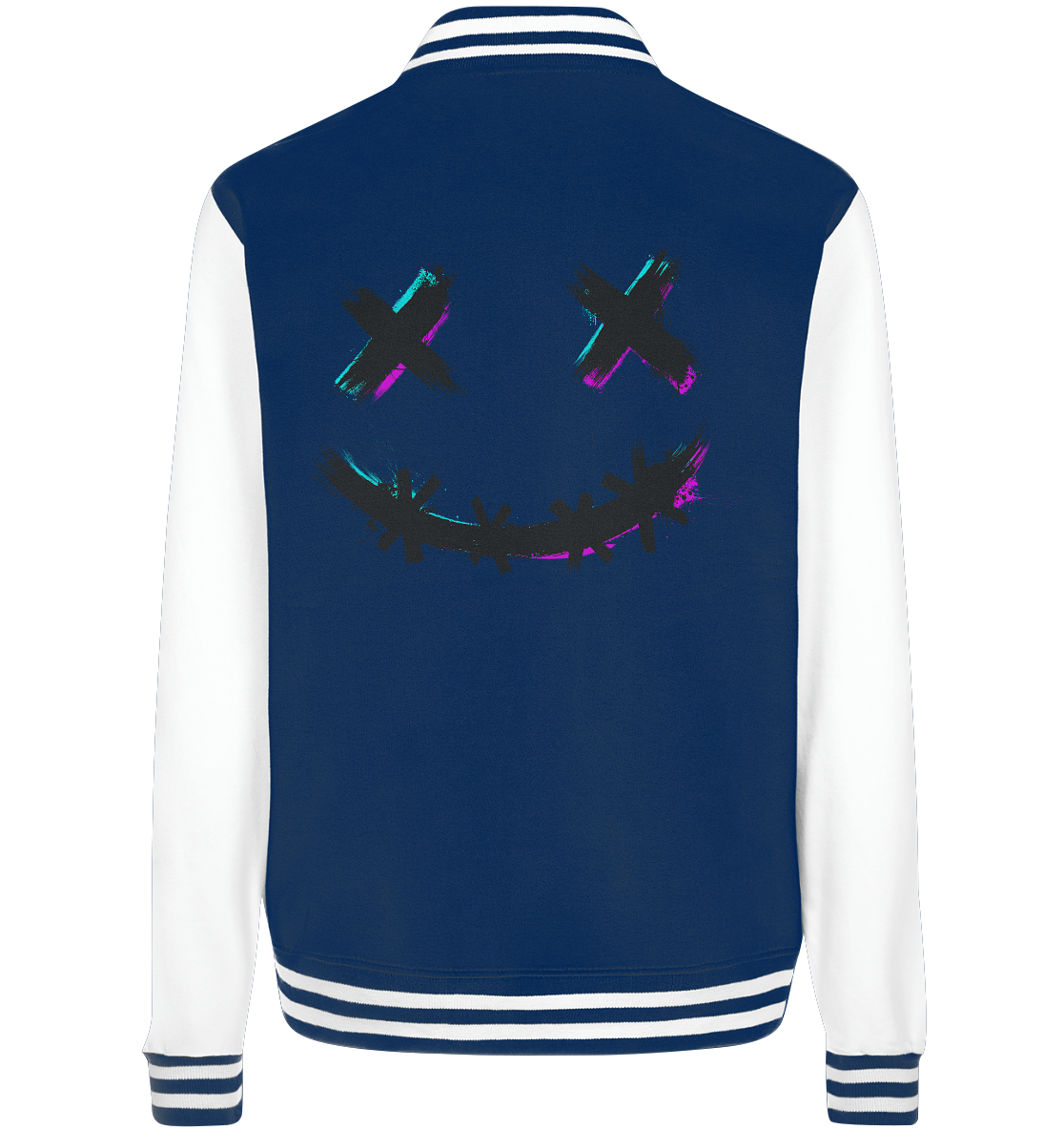 DartSturm - Scary Smile Schwarz - College Jacket