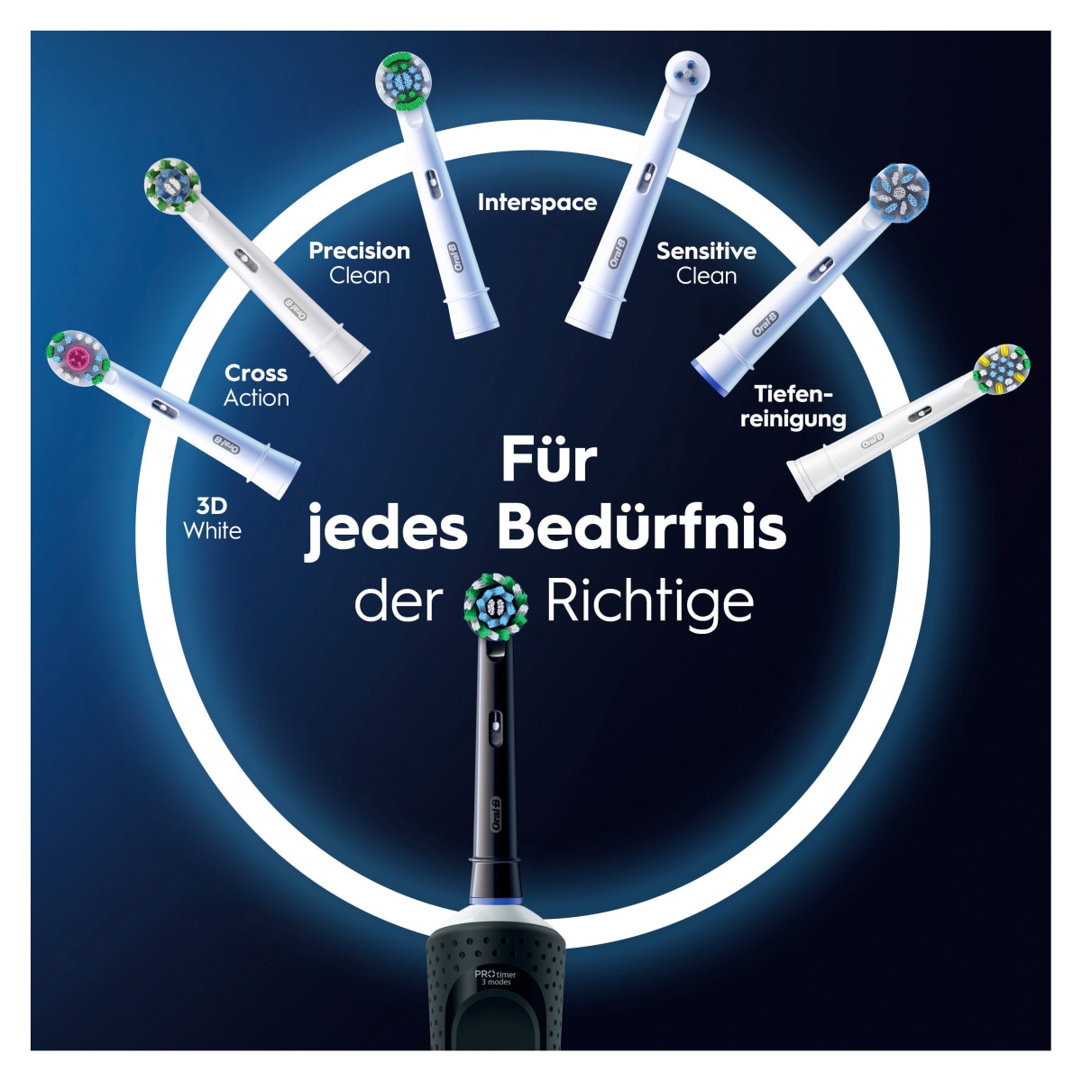 Oral-B Vitality Pro D103 Duo Black/Lilac Violet elektrische Zahnbürste