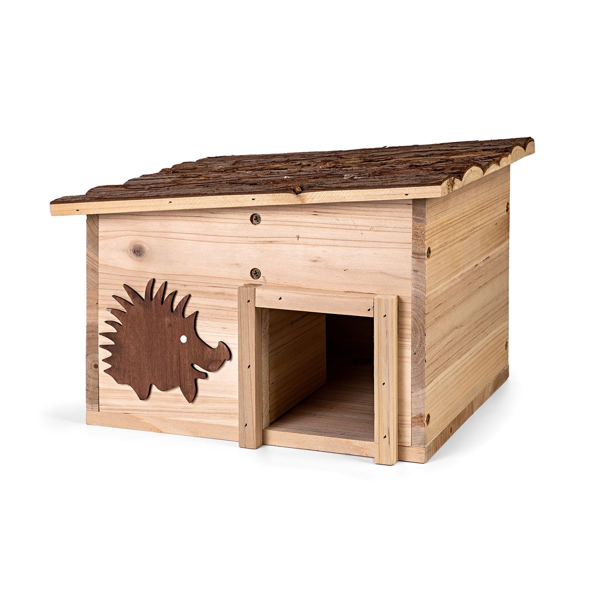 Egelhuis CULT at home egelhuis 34x28x22 cm DIY kit bruin hout