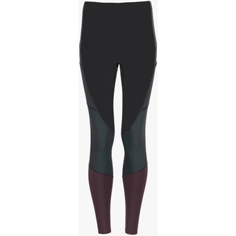 ON Trek Tights Black / Mulberry Damen