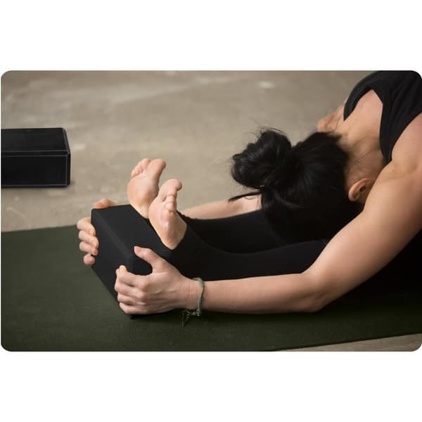 Skum yoga blokk - sett med 2 stk NS-962 sort