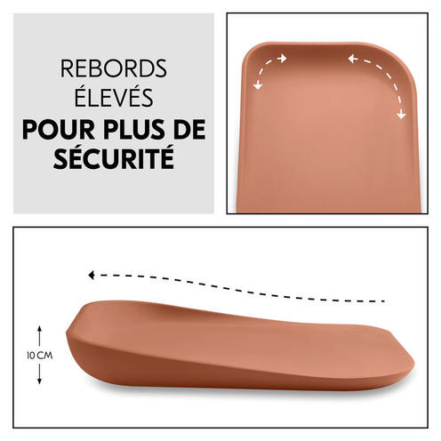 Matelas à langer Change N Clean - Rouge - HAUCK