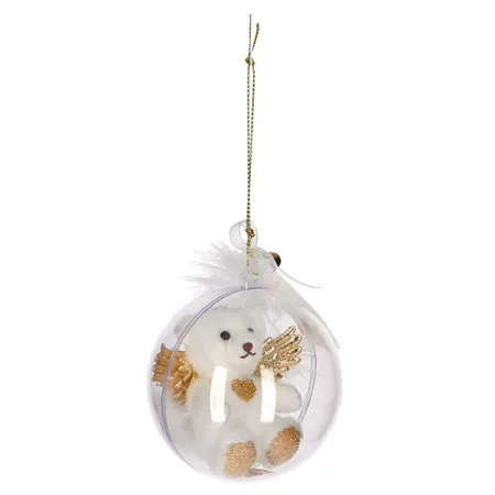 Depesche Weihnachtlicher Schutzengelbär in Kugel, sortiert