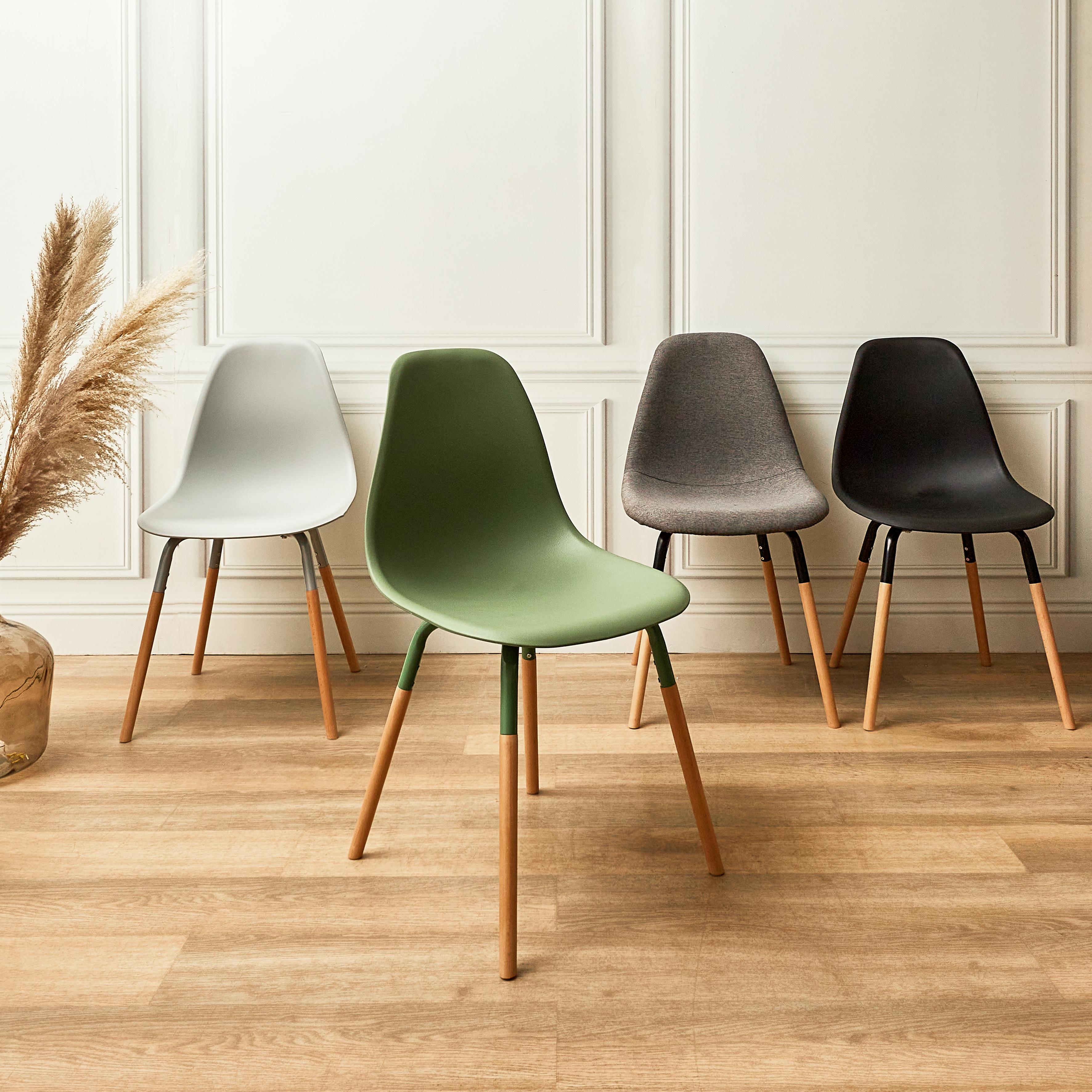 CHAISE SCANDINAVE PHENIX VERT