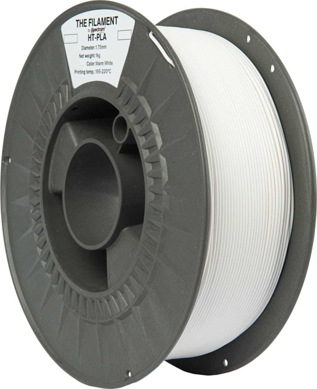 The Filament  HT-PLA Warm White, 1,75 mm / 1000 g    Hitzebeständiges PLA Filament in Warm White