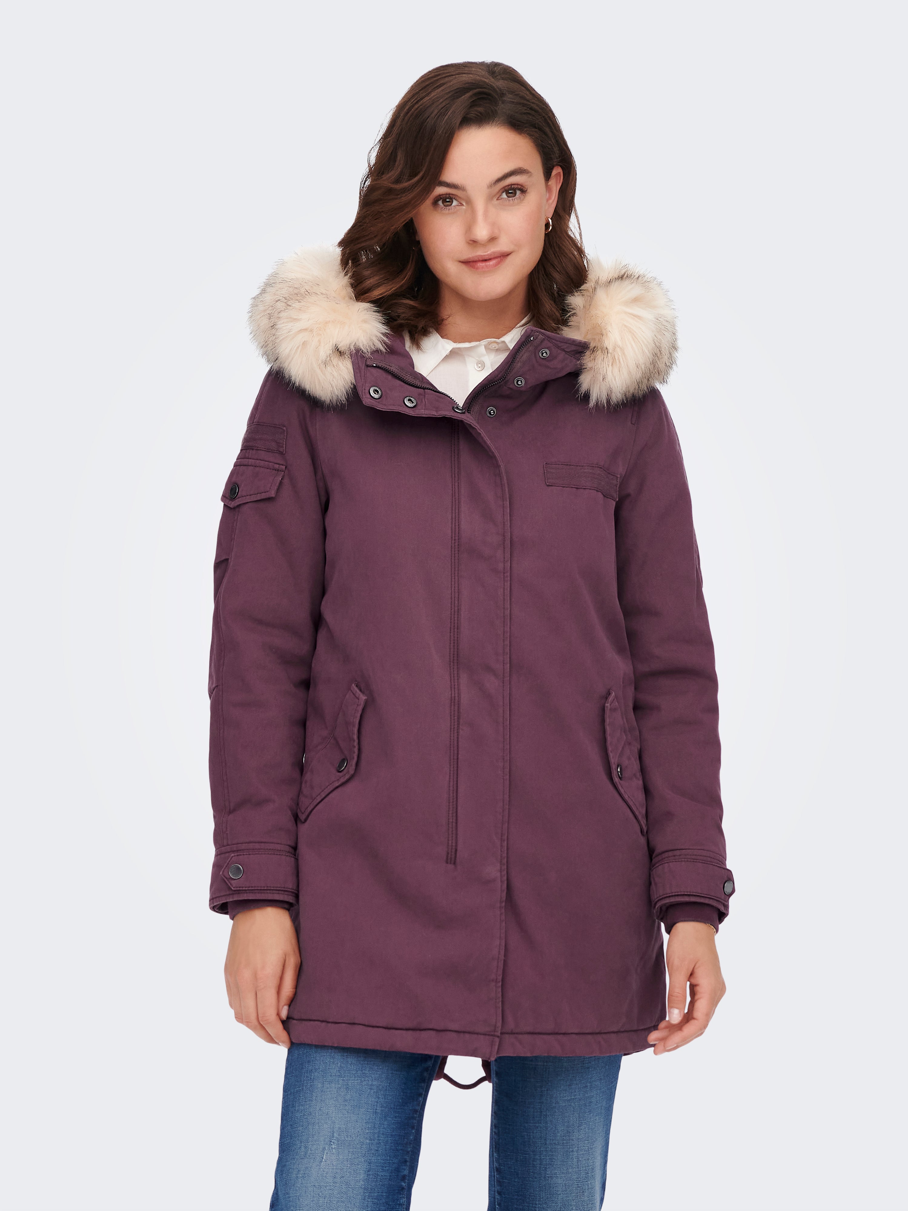 ONLMAY Jacke Eggplant