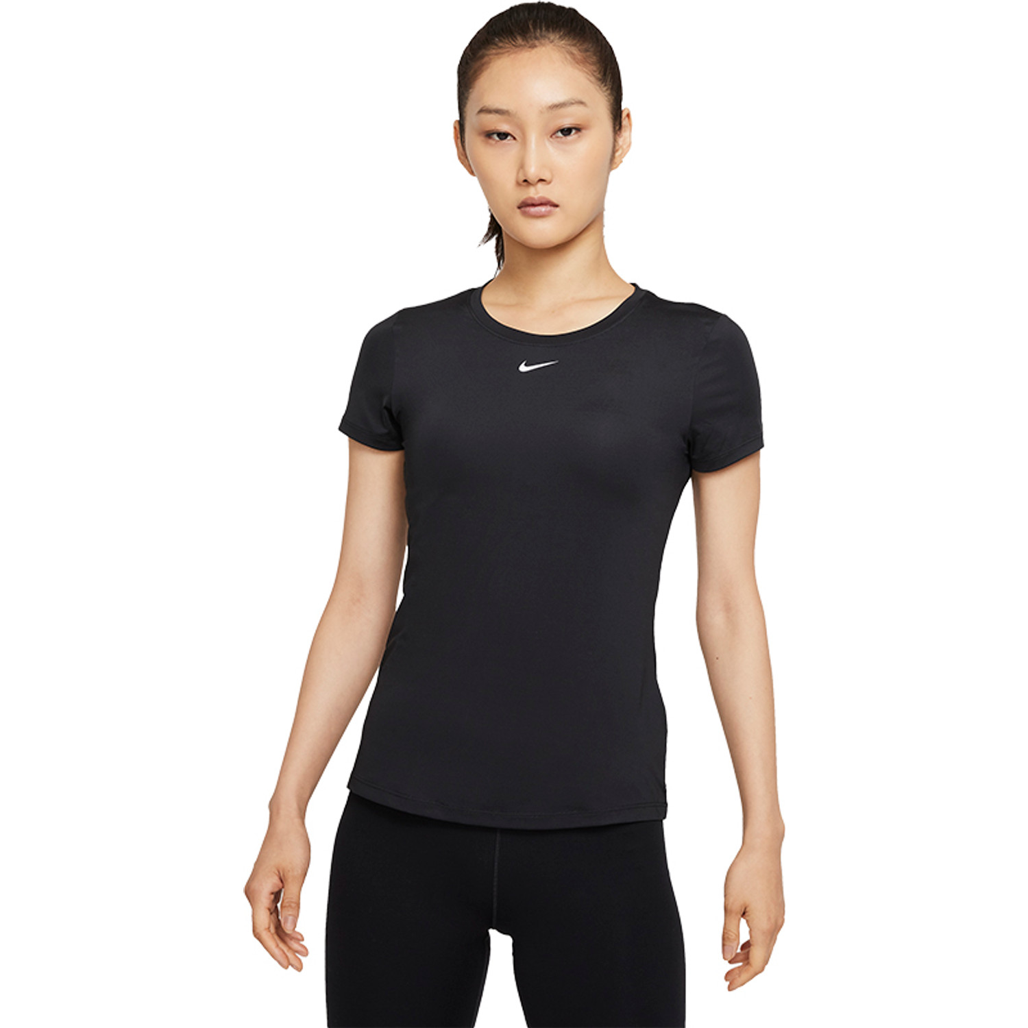 Nike legging en shirt zwart Dames