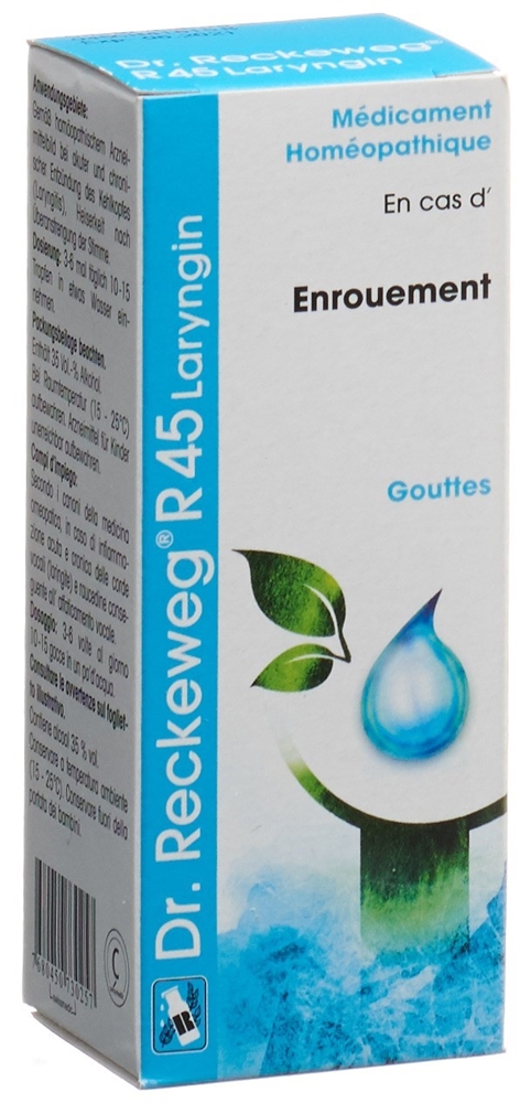 RECKEWEG R45 Laryngin Tropfen Fl 50 ml
